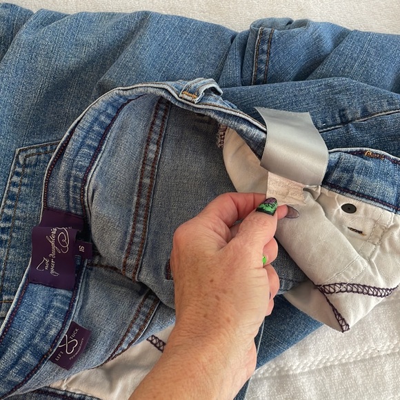 NYDJ Bootcut Denim Jeans Sz 16 GUC Lift X Tuck Slimming Tummy Control - Picture 10 of 17